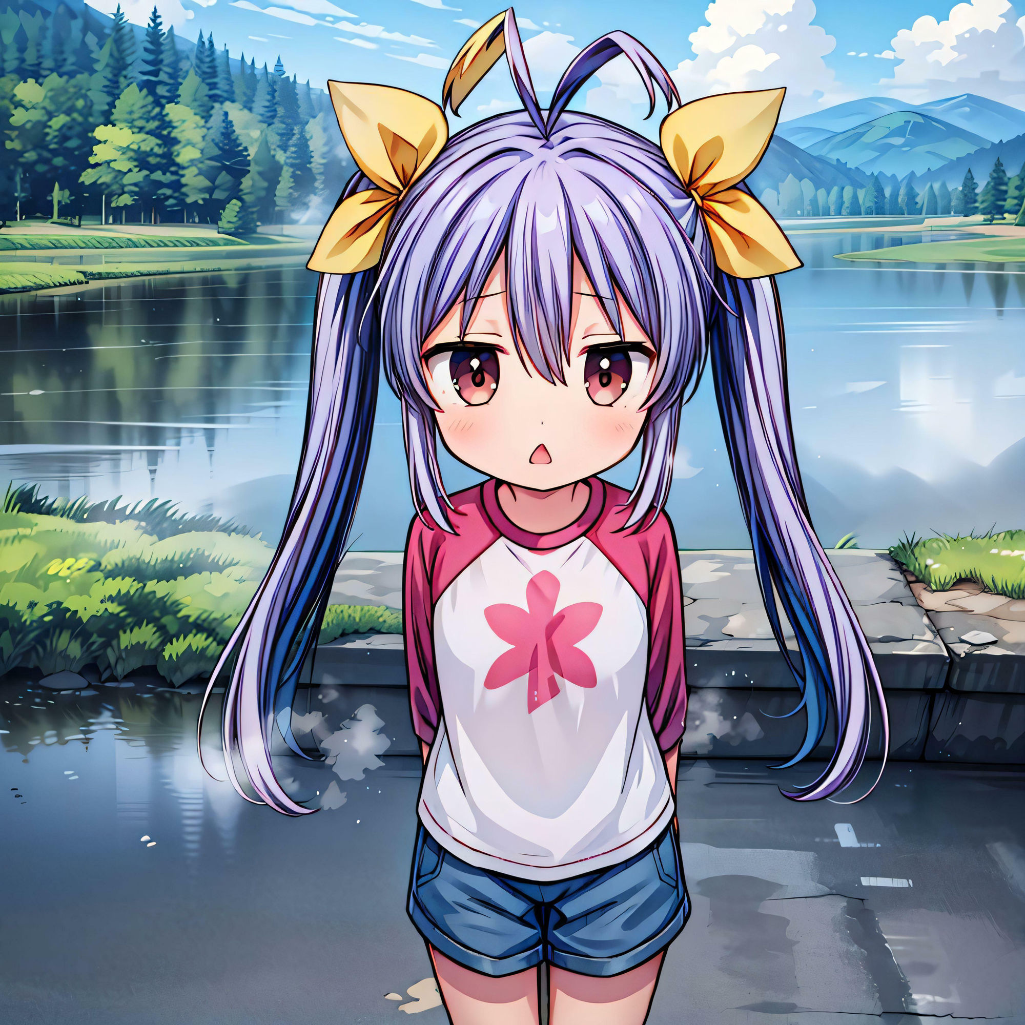 サンプル画像1:集中してるのん(星明かり) [d_413614]