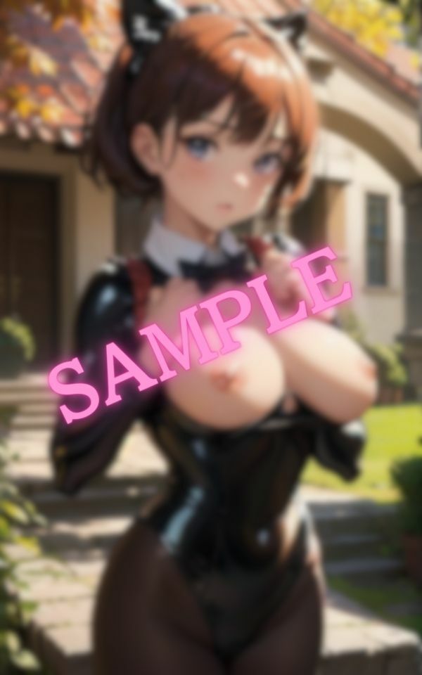 サンプル画像1:巨乳バニーギャルの厳選画像集(AIラブ) [d_413639]