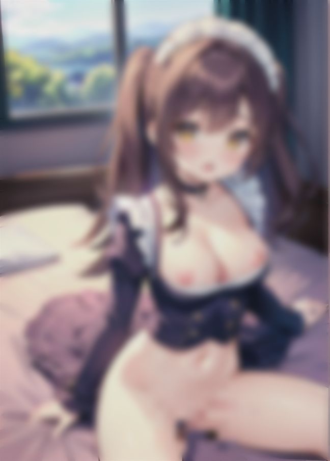 サンプル画像2:メイドの業務に雇い主とSEX業務がある…エッチもお仕事です！…超絶ビッチメイドがここにいます！(フルカラッと) [d_413663]