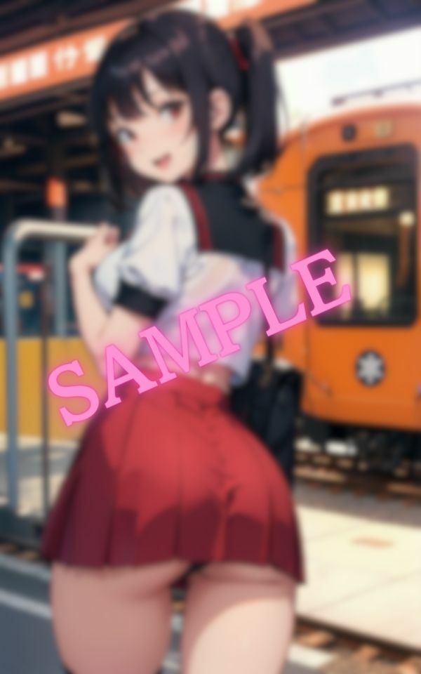 サンプル画像2:今日のパンツ可愛い？僕の彼女は何故かいつもパンツを見せてくる・・・(AIラブ2) [d_413667]