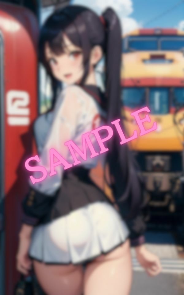 サンプル画像3:今日のパンツ可愛い？僕の彼女は何故かいつもパンツを見せてくる・・・(AIラブ2) [d_413667]