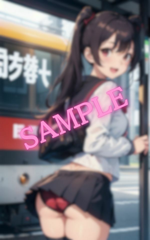 サンプル画像5:今日のパンツ可愛い？僕の彼女は何故かいつもパンツを見せてくる・・・(AIラブ2) [d_413667]