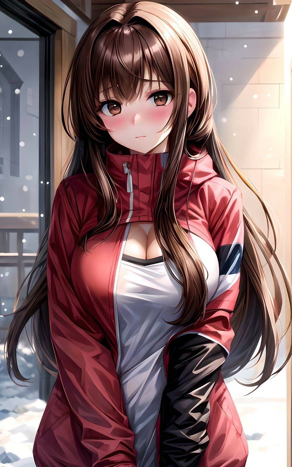 サンプル画像1:彼女とスキー合宿でやりまくり(Aidoll) [d_413697]