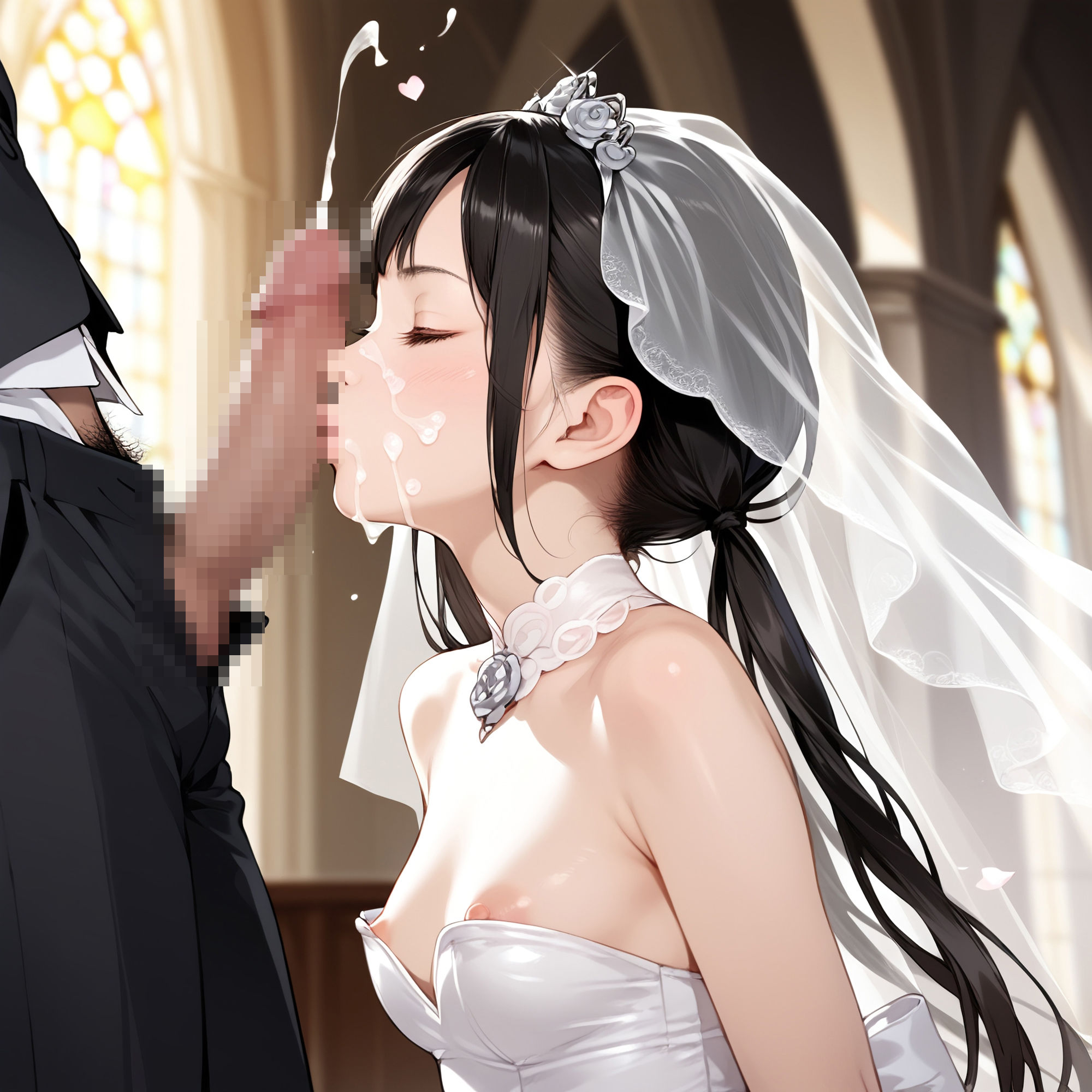 サンプル画像2:誓いのキスを…(ジャングルジム) [d_413760]