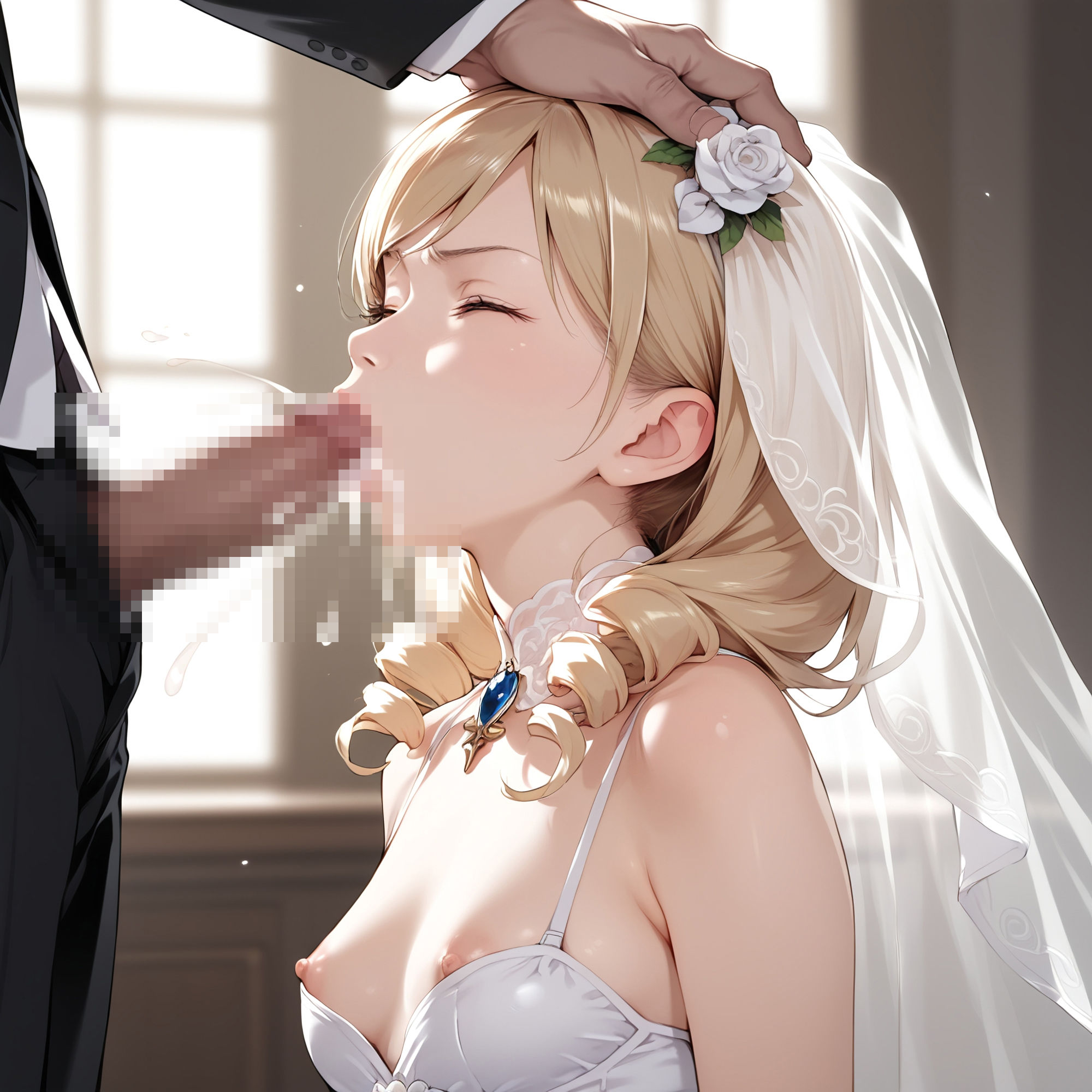 サンプル画像4:誓いのキスを…(ジャングルジム) [d_413760]