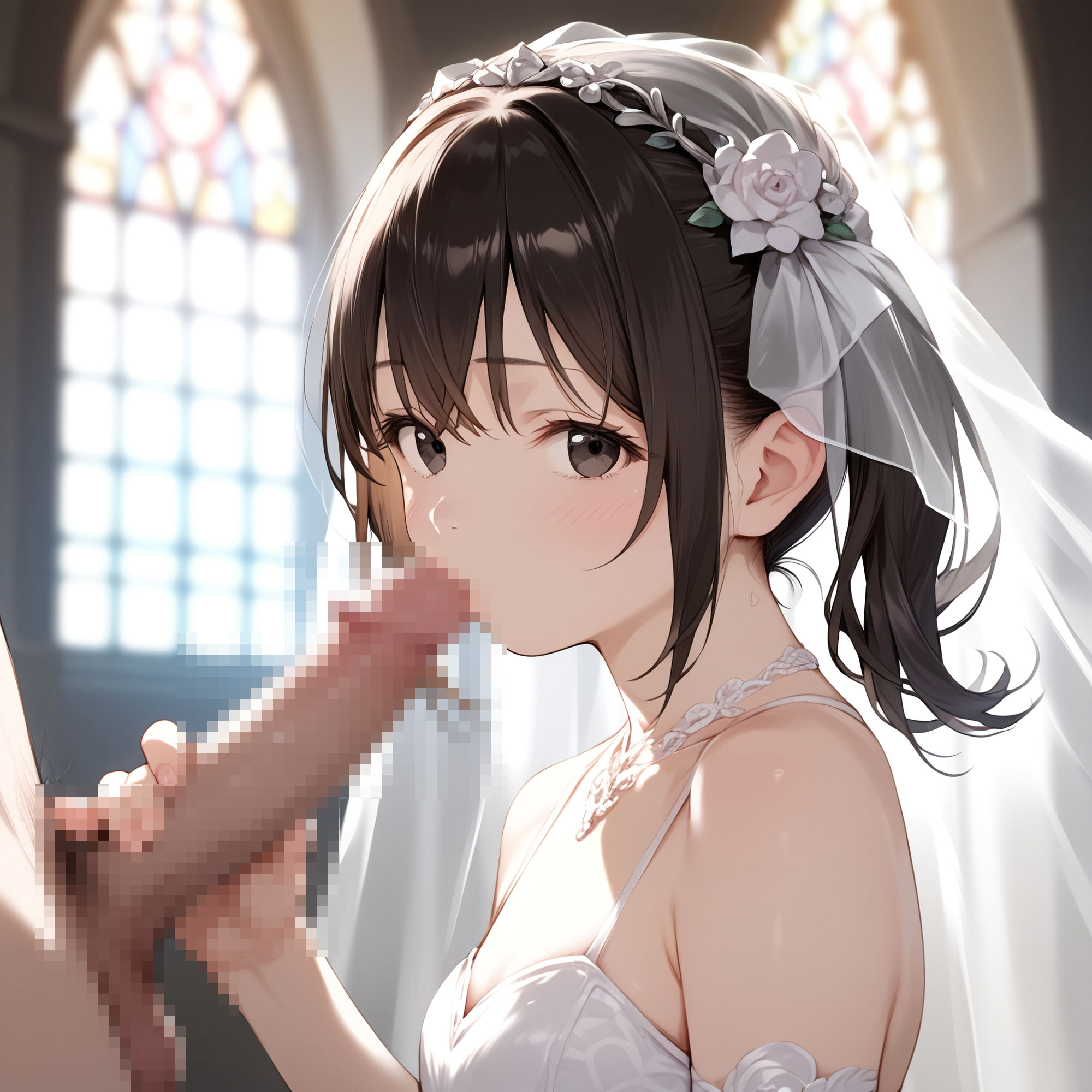 サンプル画像6:誓いのキスを…(ジャングルジム) [d_413760]