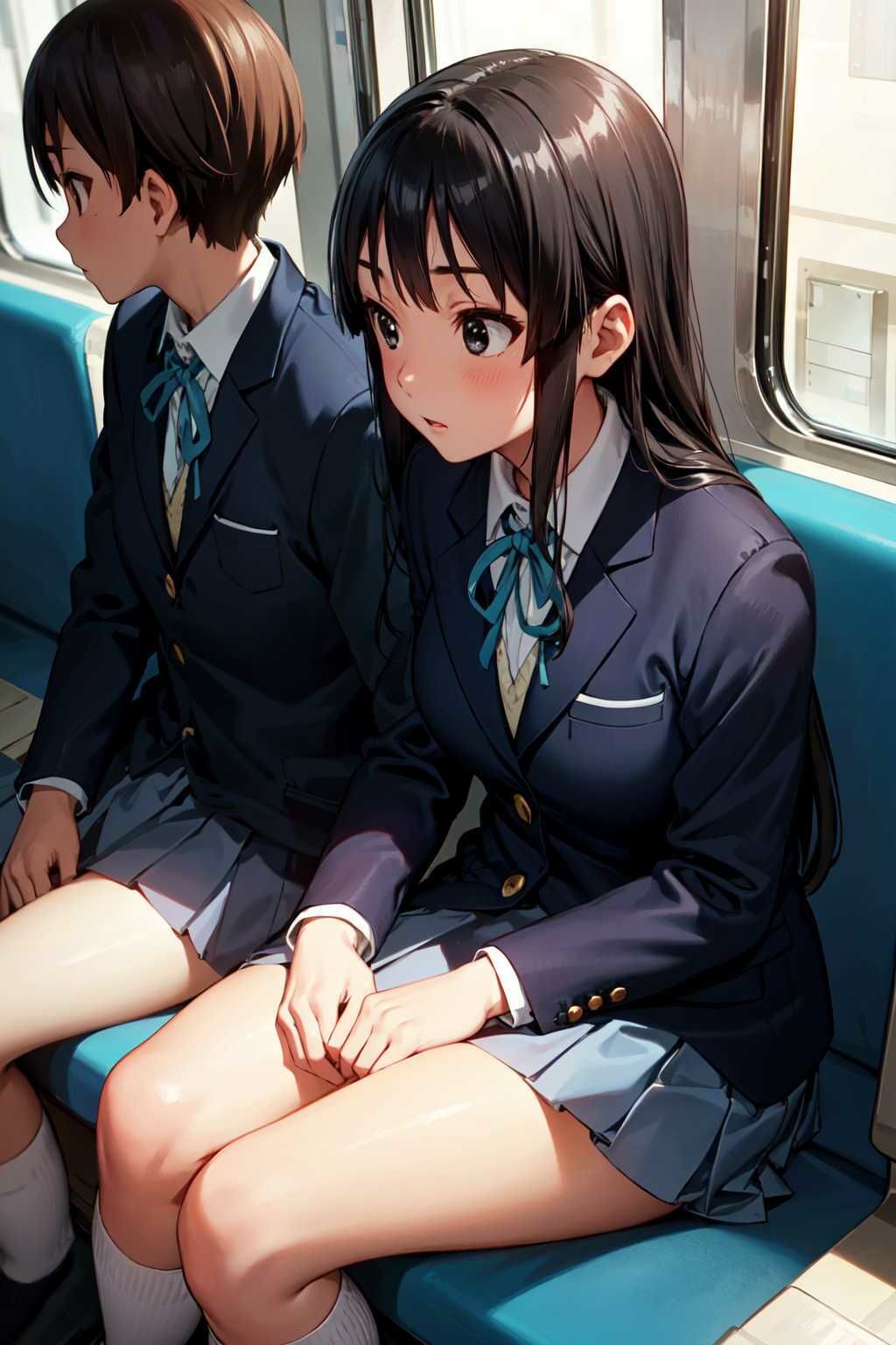 サンプル画像1:秋〇澪の秘密レポート！(kk.kaigan) [d_413774]