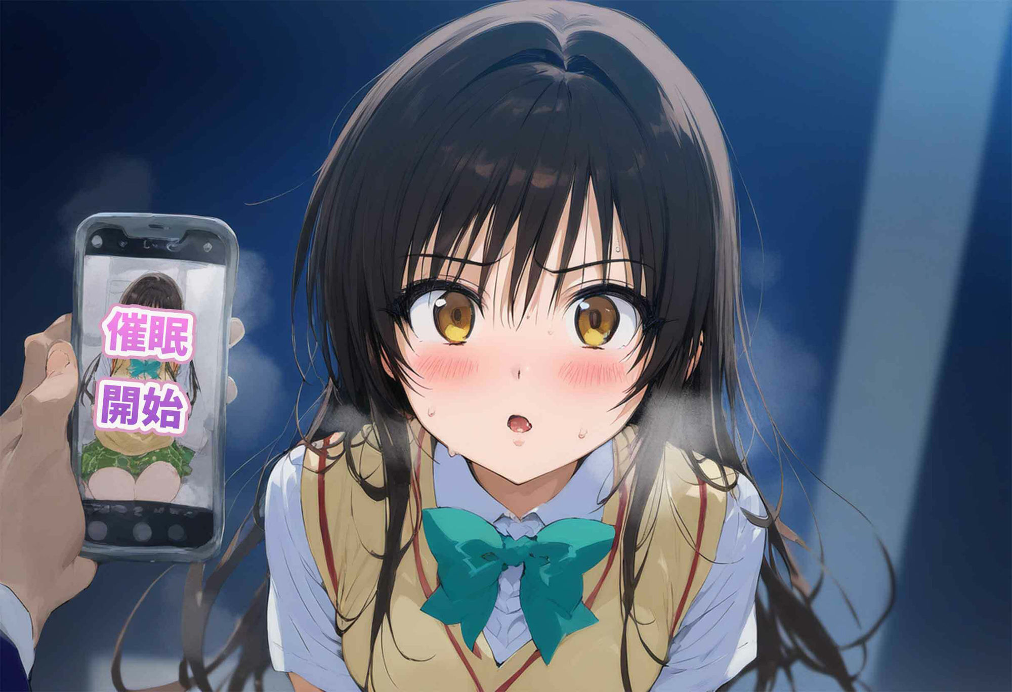 サンプル画像3:催○種付と〇ぶる 金〇の闇、古〇川唯、結〇蜜柑、モ〇、ラ〇(AI魔法おじさん) [d_413782]