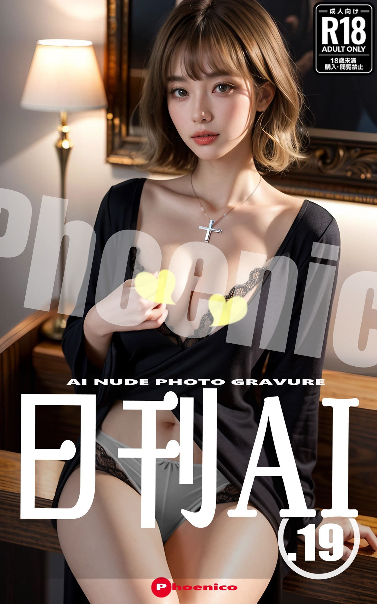 サンプル画像1:日刊AI.19 AI NUDE PHOTO GRAVURE(Phoenico) [d_413841]