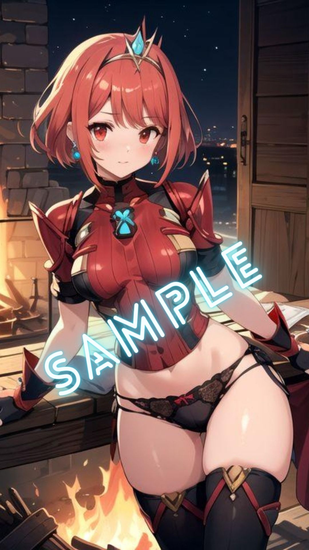 サンプル画像3:Xeno◯lade2 ホ◯ラ風 画像集(パンティー旅情) [d_413854]