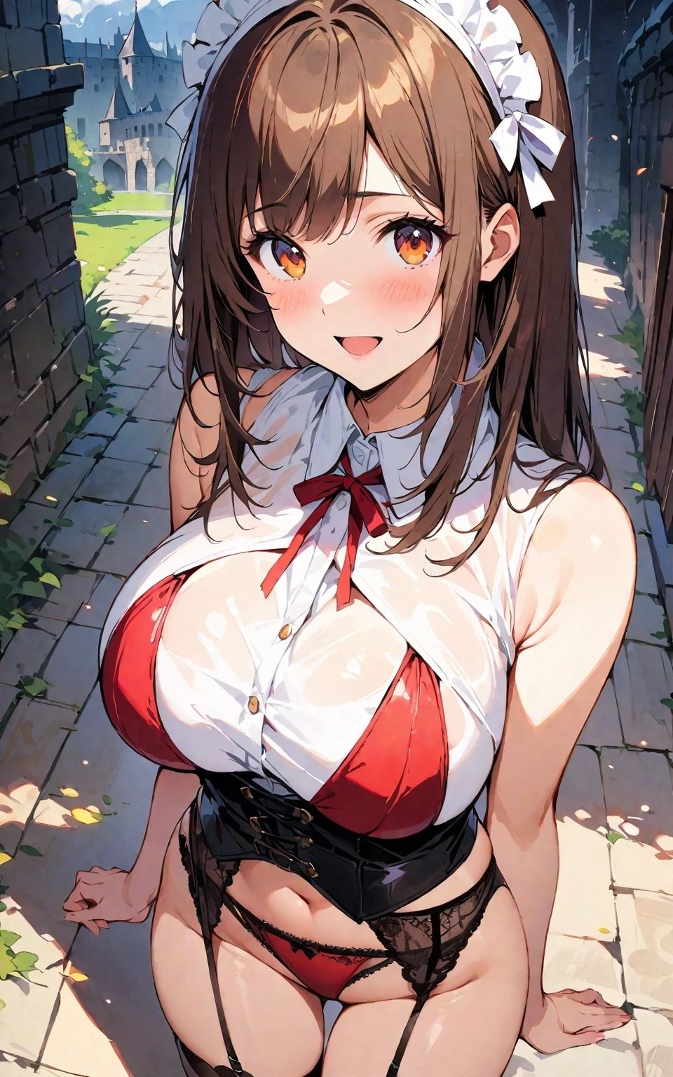 サンプル画像3:【美少女研究本】美人メイドの生ハメ日誌(画像生成マン) [d_413944]