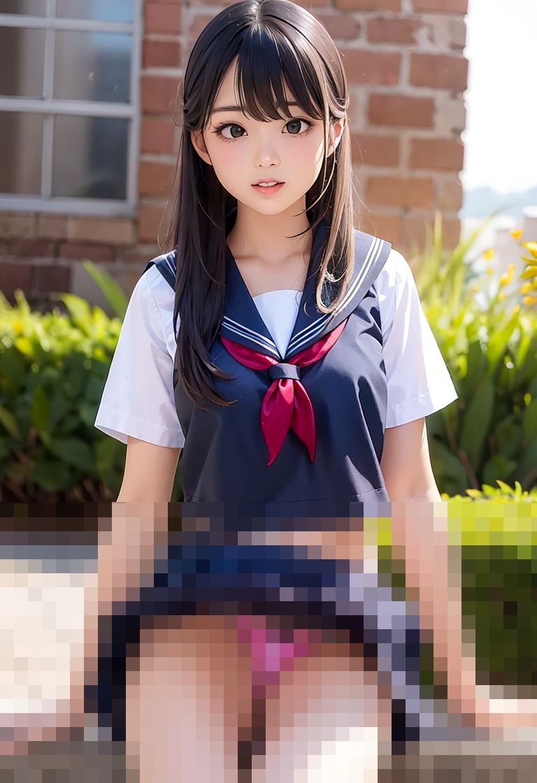 サンプル画像1:イラスト天国〜セーラー服 編 vol.1(JKJD) [d_413971]