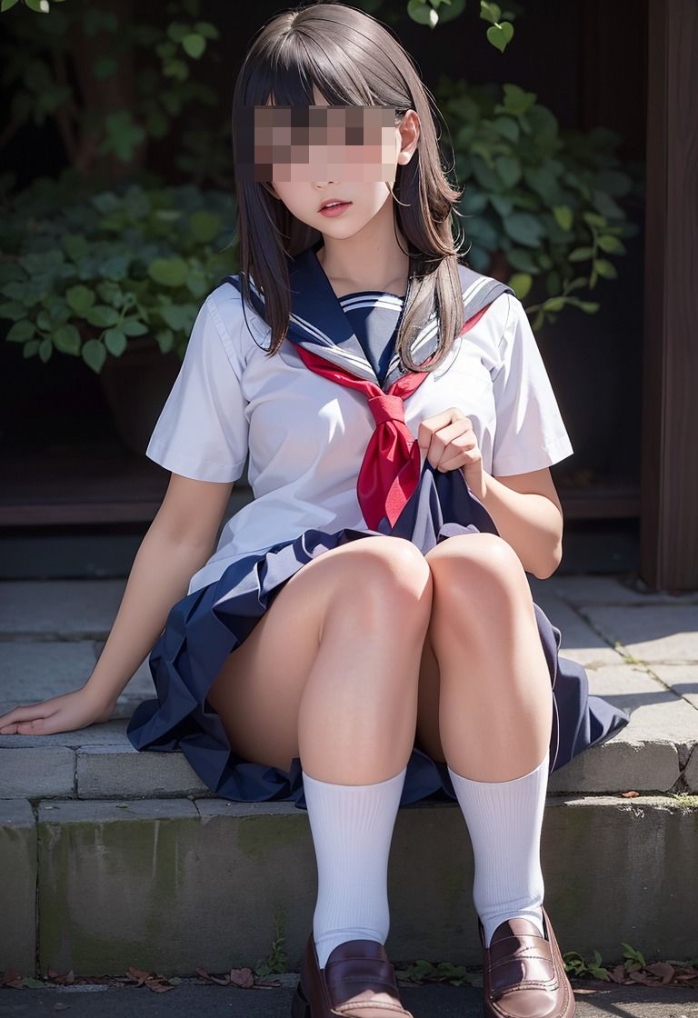 サンプル画像2:イラスト天国〜セーラー服 編 vol.1(JKJD) [d_413971]