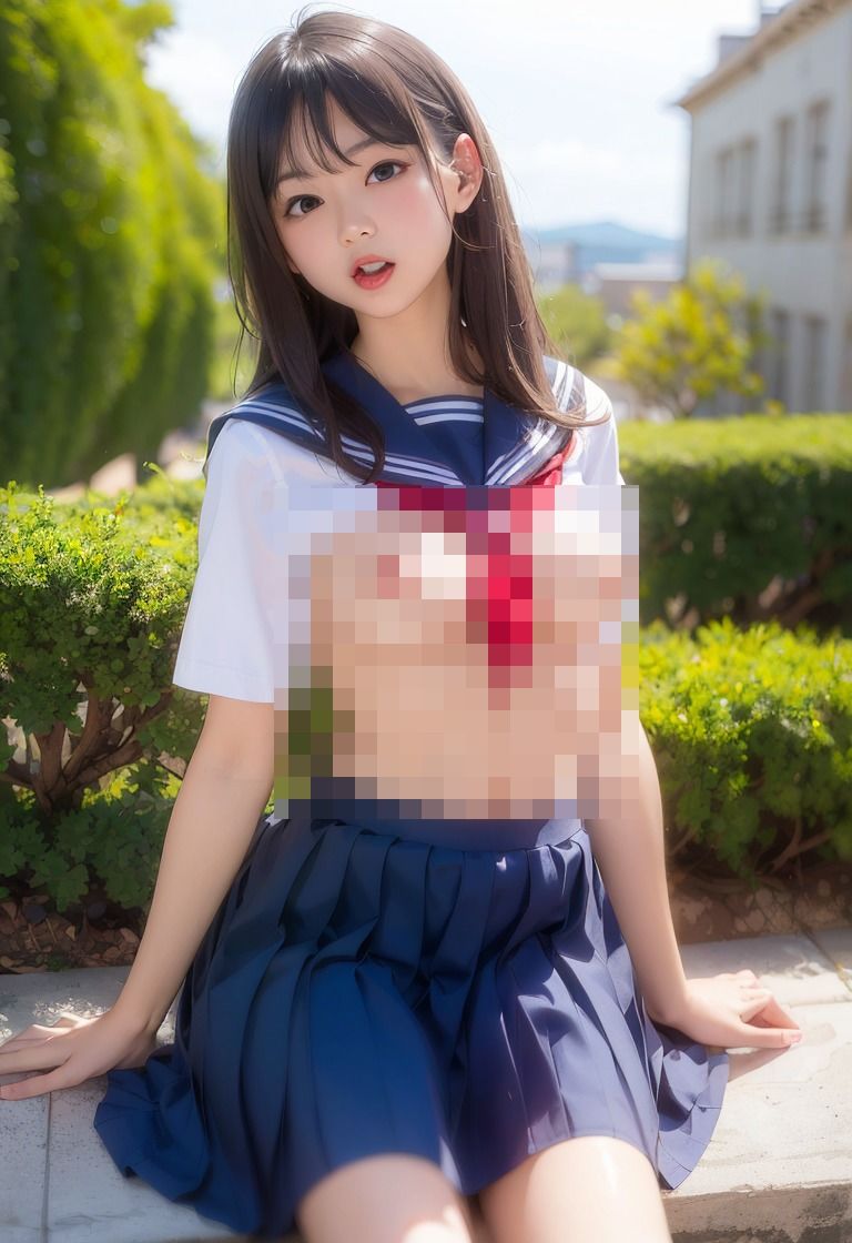 サンプル画像4:イラスト天国〜セーラー服 編 vol.1(JKJD) [d_413971]