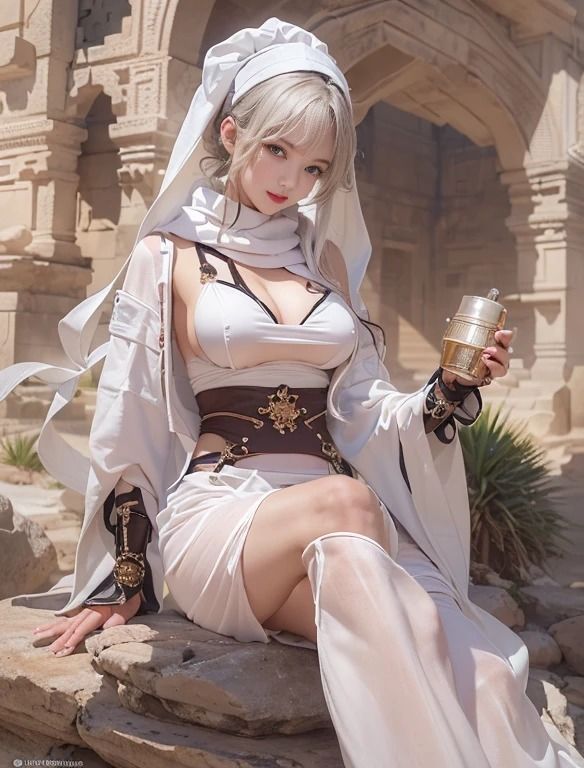 サンプル画像3:砂の女神:砂漠に佇む麗しき美女たち(夢幻出版) [d_414004]