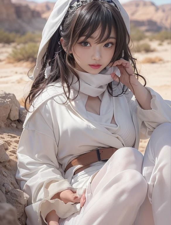 サンプル画像5:砂の女神:砂漠に佇む麗しき美女たち(夢幻出版) [d_414004]