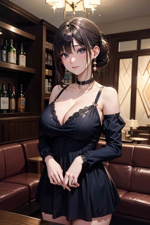 サンプル画像1:グラスの魅惑:お酒を愛する美女たちの華やかな瞬間(夢幻出版) [d_414006]