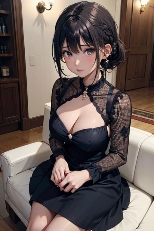 サンプル画像5:グラスの魅惑:お酒を愛する美女たちの華やかな瞬間(夢幻出版) [d_414006]