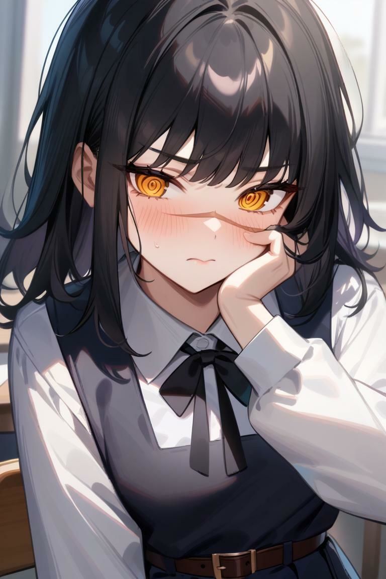 サンプル画像1:チェンソーマ◯ 三◯アサ＆ヨル みたいな女の子(縦軸と無花果) [d_414039]