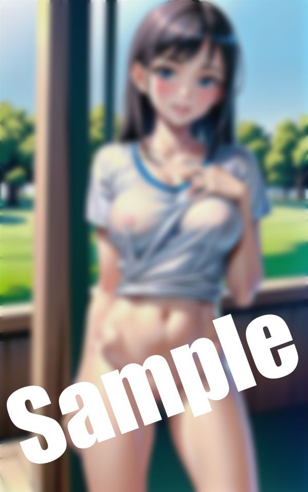 サンプル画像5:巨乳美少女が大胆露出！〜暑すぎてエッチしたくなっちゃった(美女ワンダーランド) [d_414077]