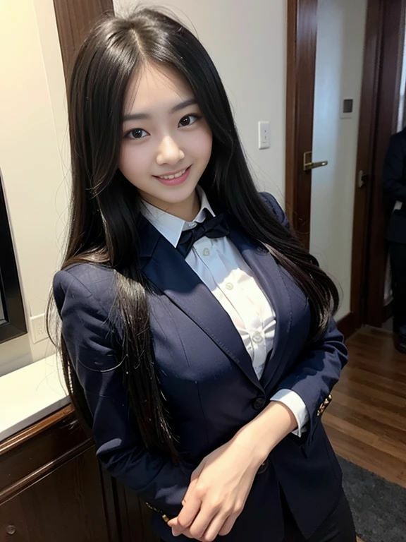 サンプル画像4:AIグラビアオフィスクイーン スーツ姿の美女と秘密の会議300ページ(ミツバチ) [d_414133]