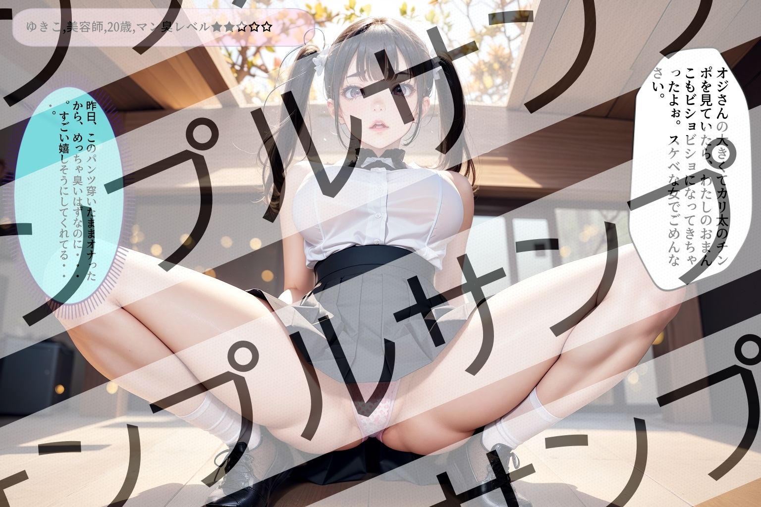 サンプル画像2:可愛い女性の●日目のパンティから香るエロ臭 ［vol.3］ – Erotic smell from cute woman’s day-old panties ［vol.3］ -(あらぶるま18＋（二次元）) [d_414236]