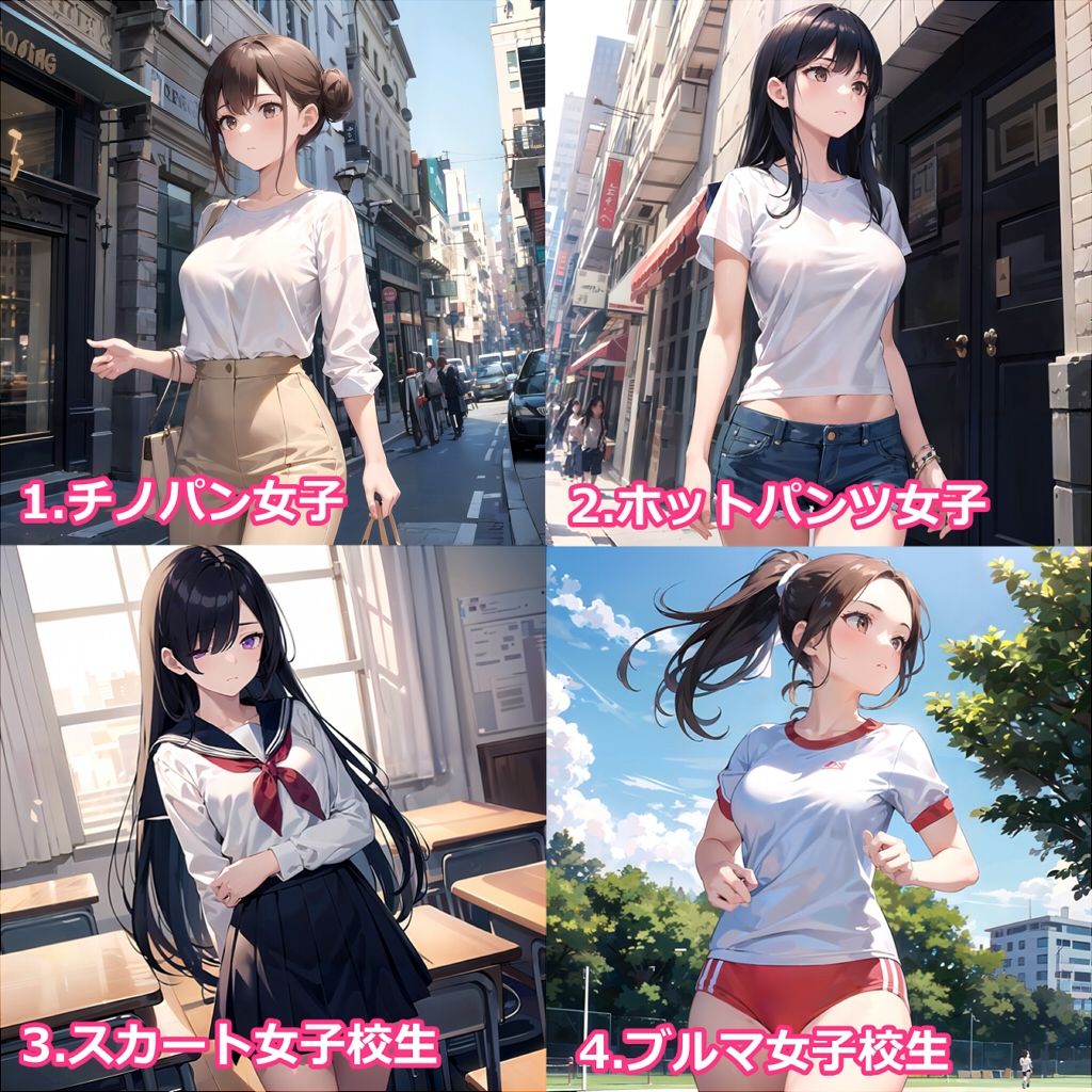 おちんちんが付いていないのを確かめられる女の子たちのサンプル画像 6
