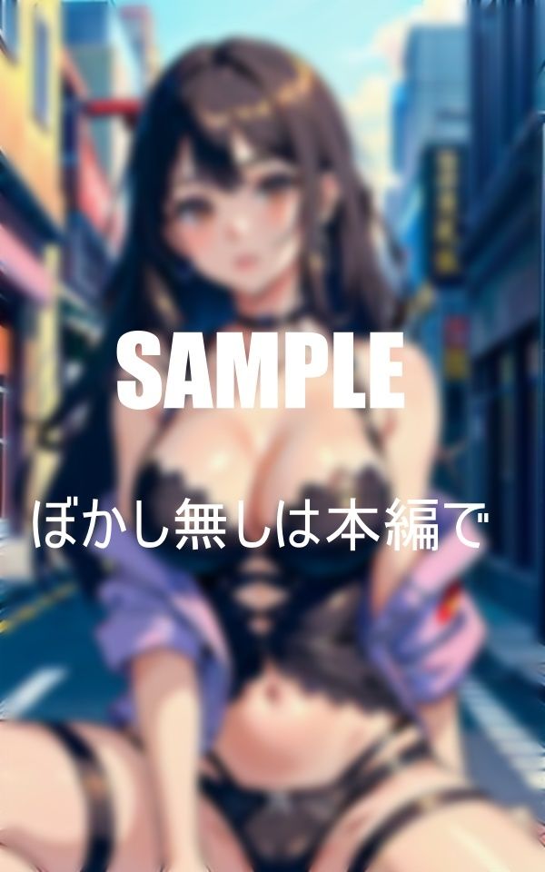 サンプル画像5:巨乳ガーターベルト美女たちのエロい誘惑(AI美女LABO.10) [d_414276]