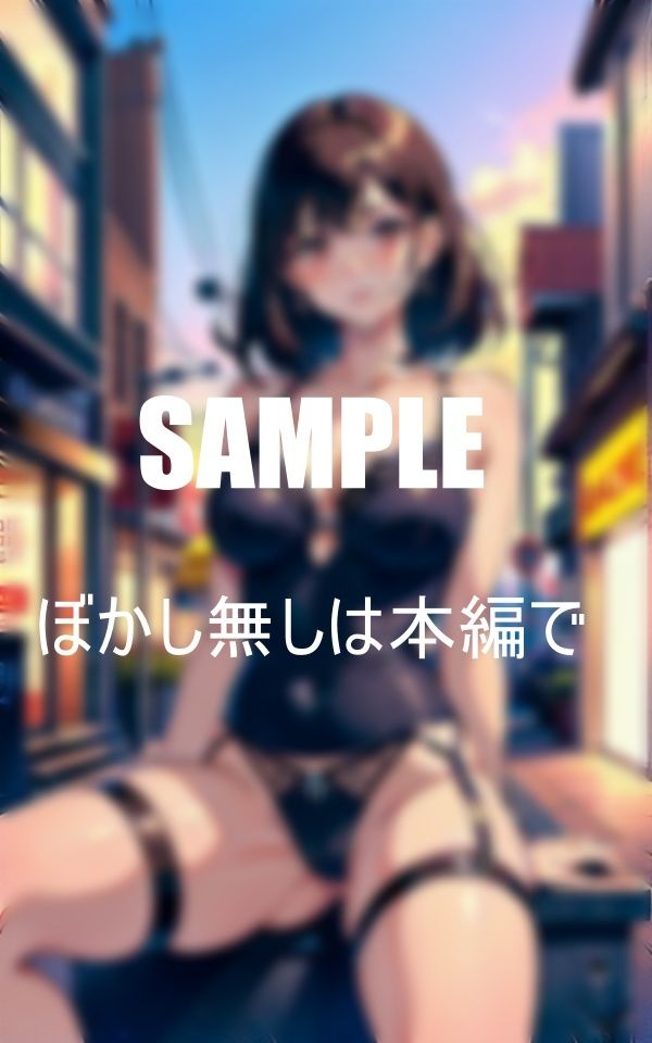 サンプル画像4:巨乳ガーターベルトランジェリー美女たちの超エロい性欲(AI美女LABO.10) [d_414306]