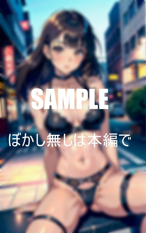 サンプル画像6:巨乳ガーターベルトランジェリー美女たちの超エロい性欲(AI美女LABO.10) [d_414306]