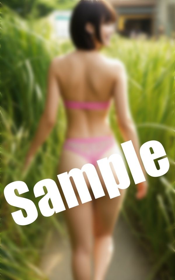 サンプル画像5:美女のプリプリのおしり〜ぷりっとしたおしりが魅力の美女(エロ見放題タイム) [d_414323]