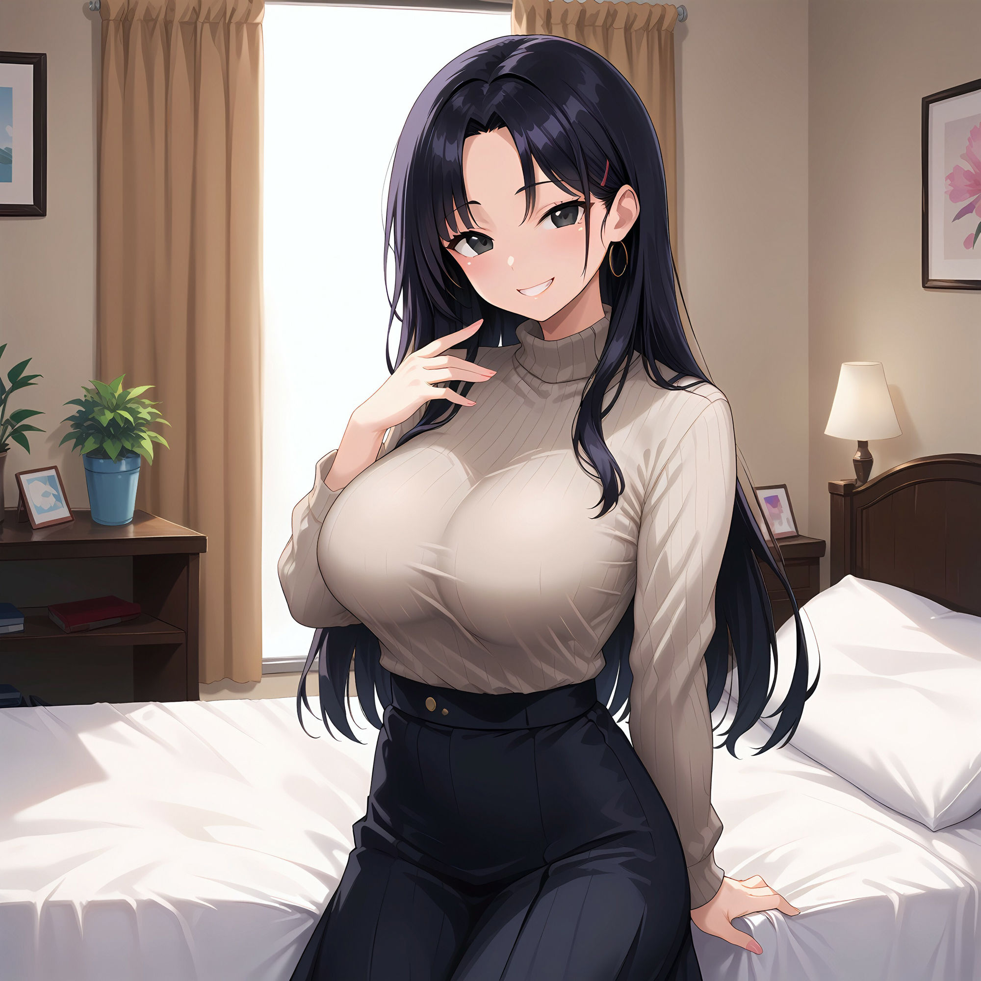 サンプル画像2:生意気彼女と中イキエッチ(d2) [d_414334]