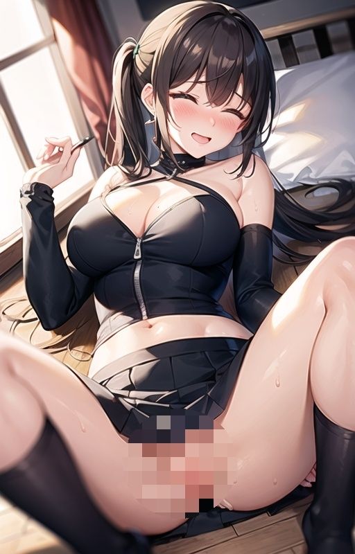 サンプル画像4:おっぱいモミモミ、メイドさんとエッチなことしちゃう！(ai生成で中出し天国) [d_414348]