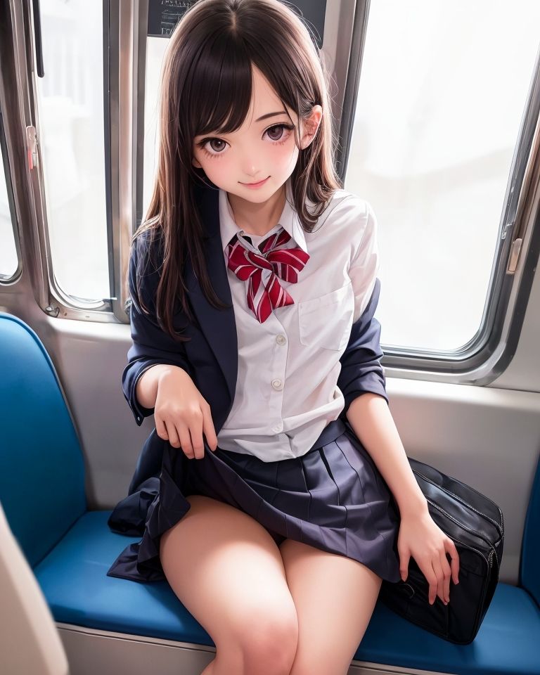 サンプル画像1:パンツ見せテロ未遂(AI専門) [d_414379]