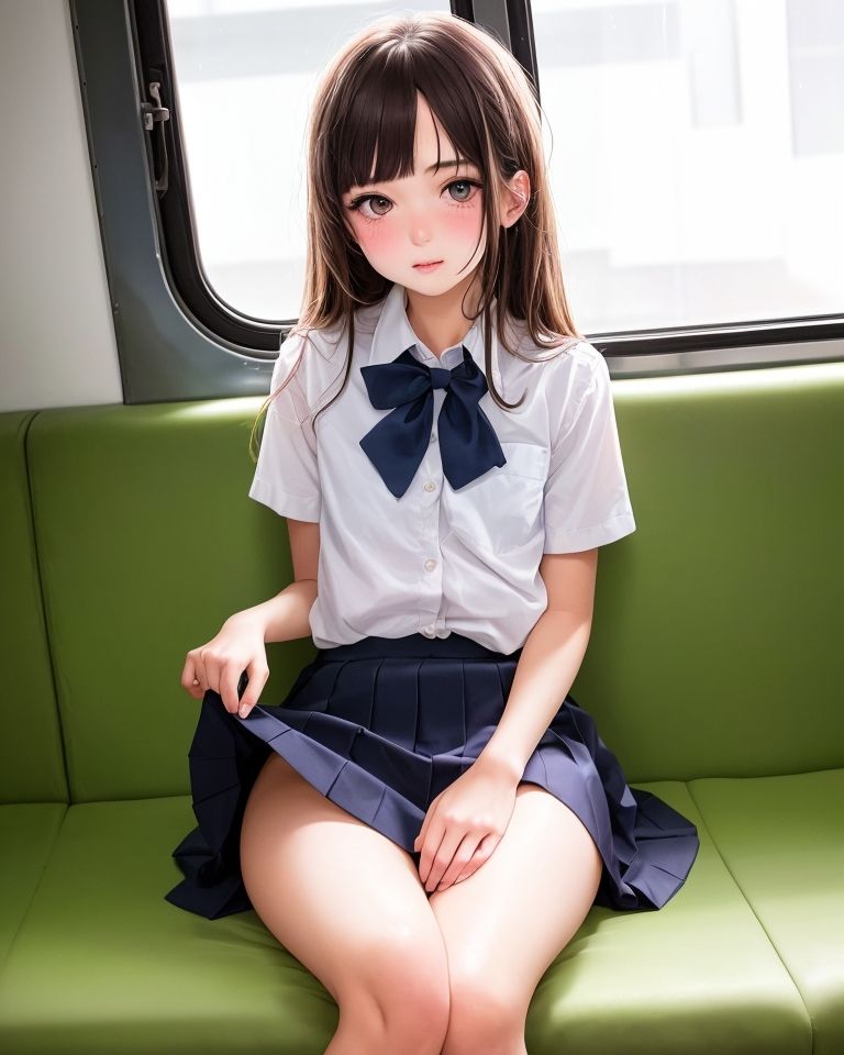 サンプル画像5:パンツ見せテロ未遂(AI専門) [d_414379]