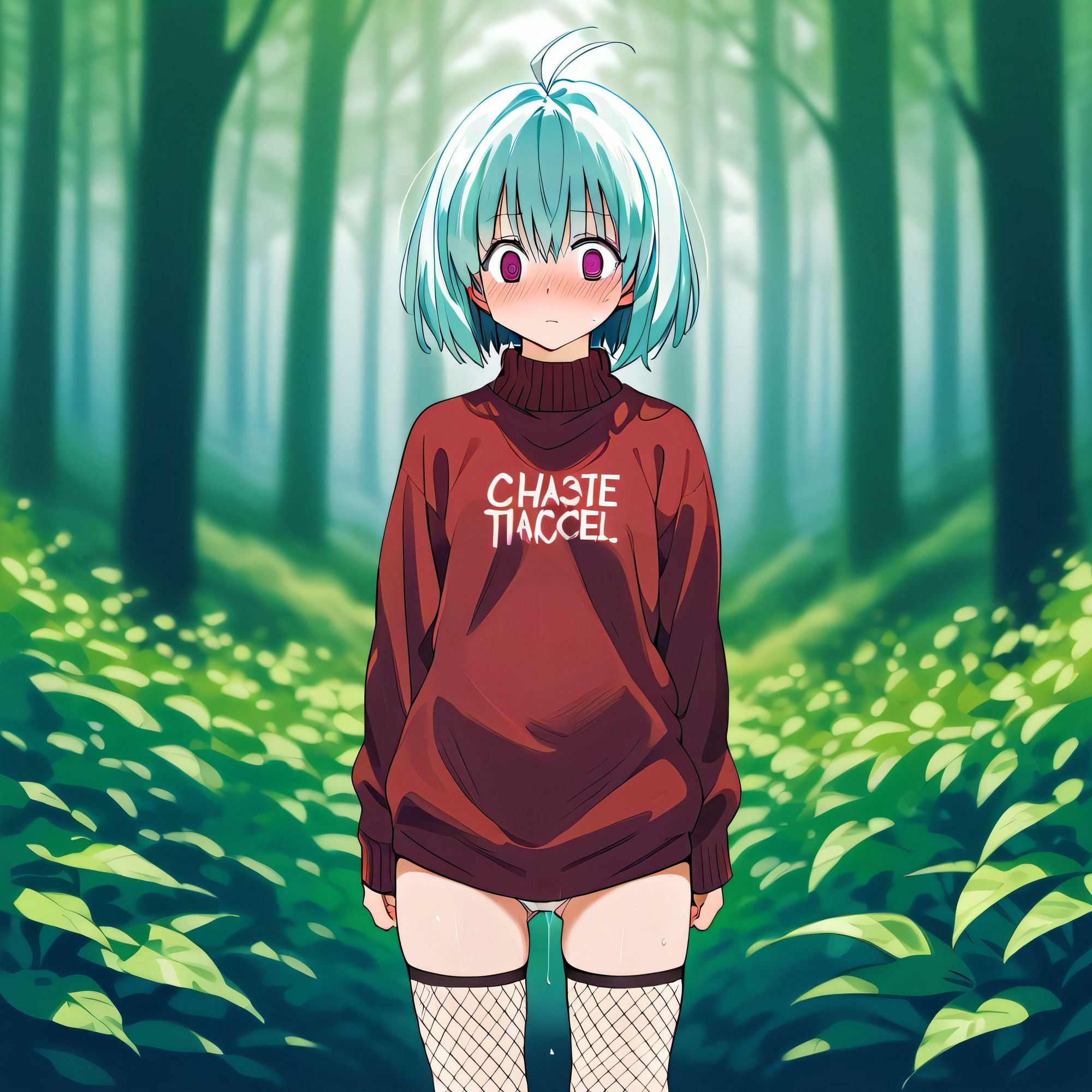 サンプル画像3:どうしてこんなところで(フェアリーテック) [d_414387]