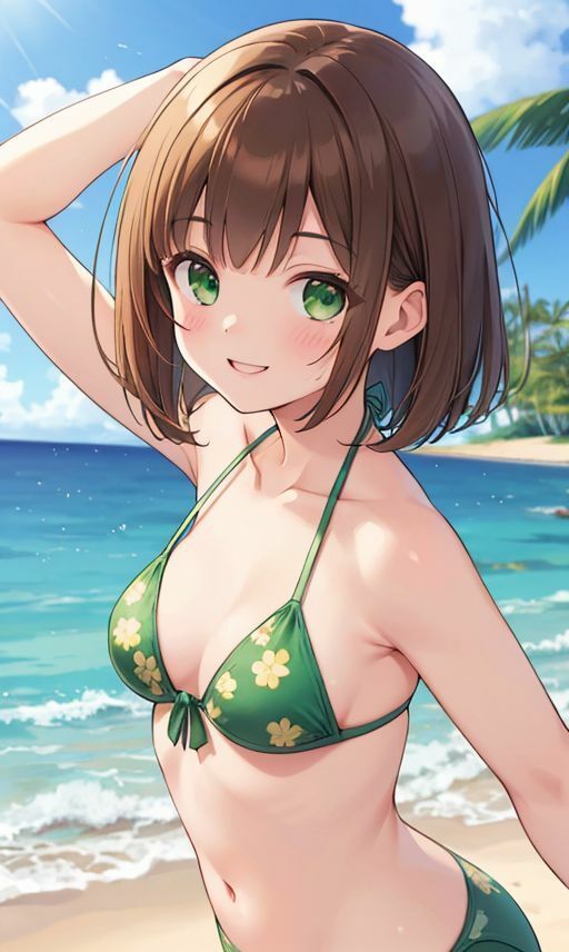 サンプル画像6:「さら」グラビア写真集 vol.2 【水着集】(クリームソーダ) [d_414411]