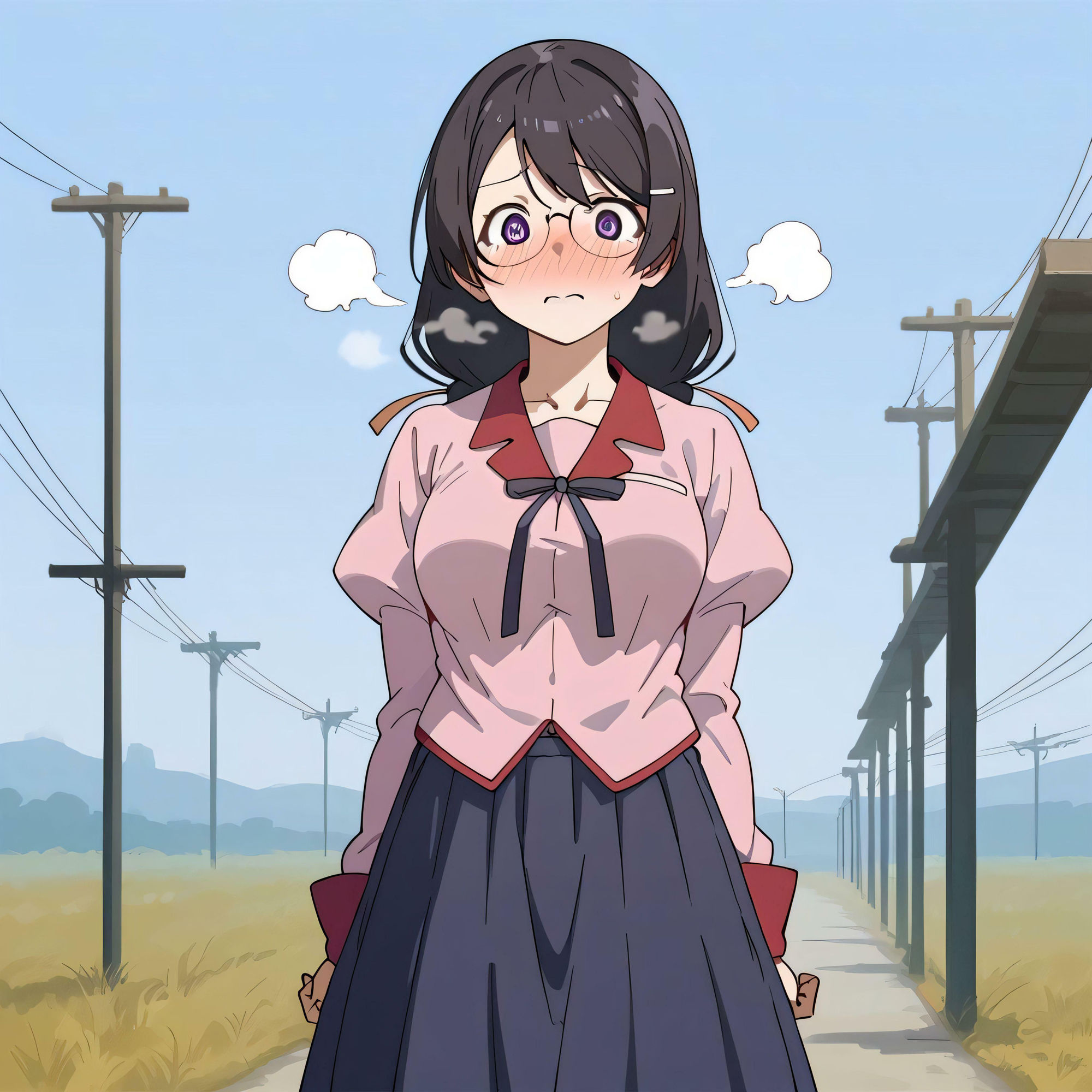 サンプル画像5:なんでも知ってる委員長の 誰も知らない恥ずかしい姿(ラディアントエコー) [d_414459]