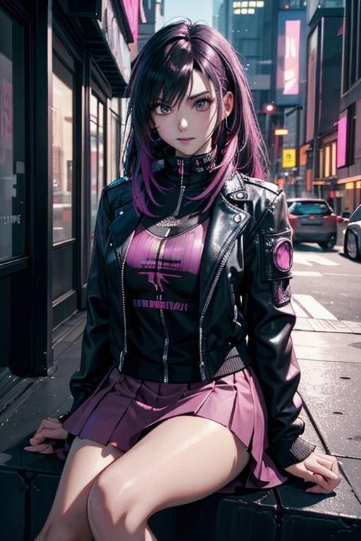 サンプル画像1:デジタルダイバージェンス:サイバーパンク美女の魅力【イラスト集】(夢幻出版) [d_414498]