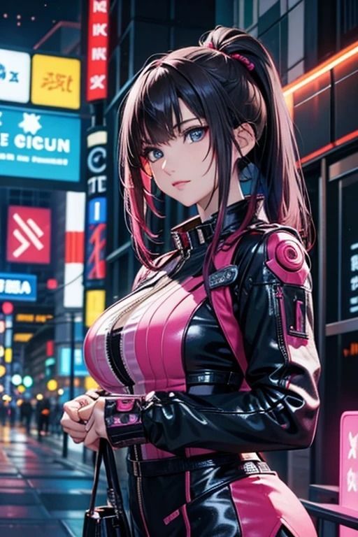 サンプル画像3:デジタルダイバージェンス:サイバーパンク美女の魅力【イラスト集】(夢幻出版) [d_414498]