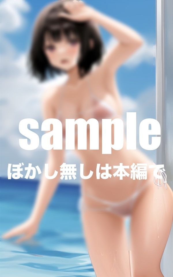 サンプル画像4:妹の水着が透けてて見えてる・・・(アニメPRO) [d_414502]