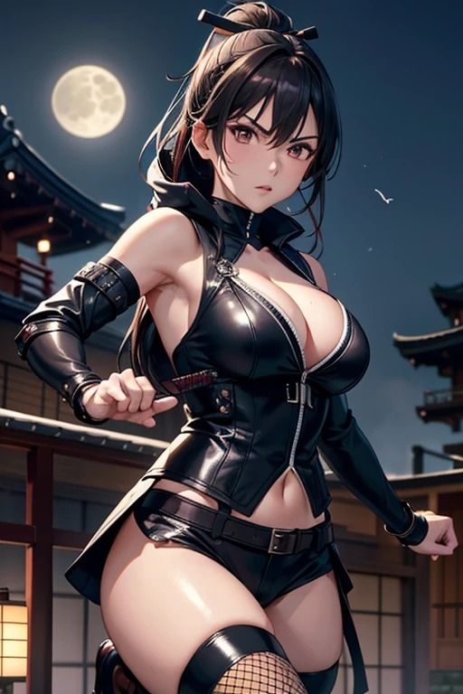 サンプル画像1:影の美神:忍びの誘惑イラスト集(夢幻出版) [d_414506]