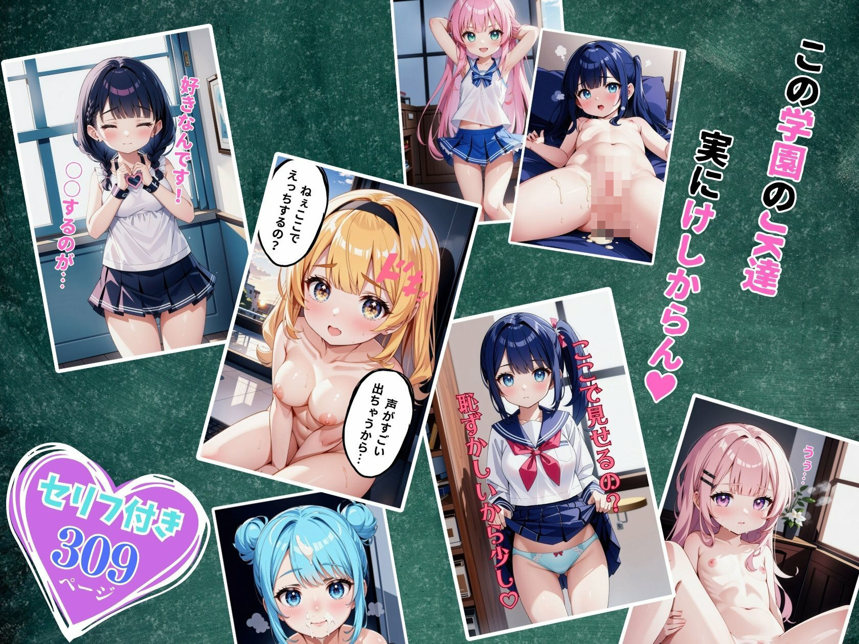 サンプル画像1:けしからん学園(エネルギッシュ斎藤) [d_414531]