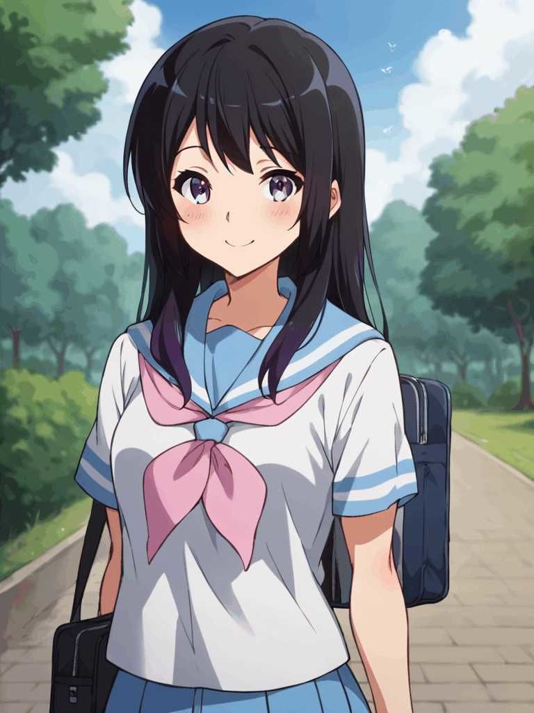 サンプル画像1:高◯麗奈とエッチ(Big-oppai) [d_414550]