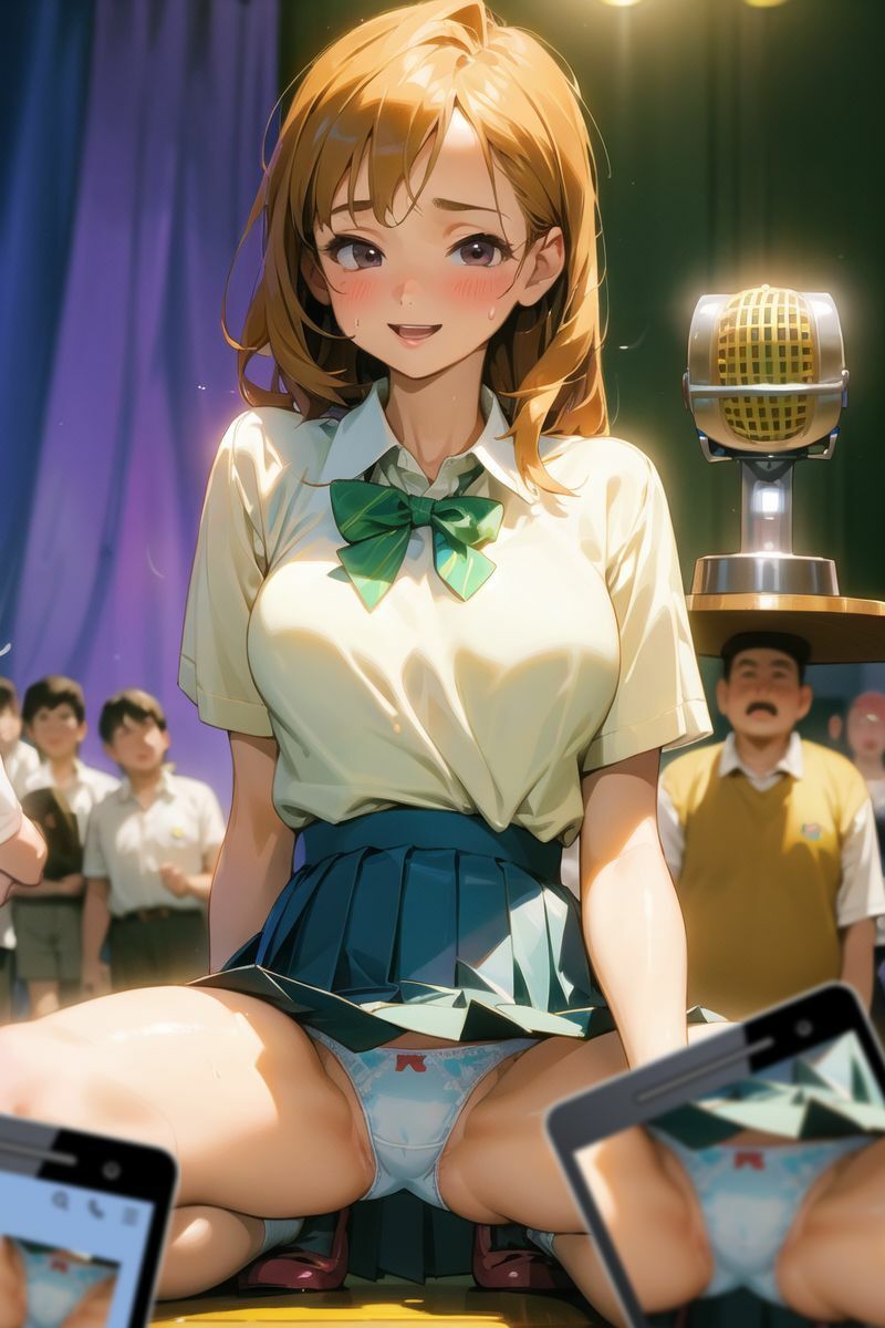 サンプル画像4:カラオケで夢中になりすぎてパンツ見えちゃってる女子〇生(ピンク寺) [d_414576]