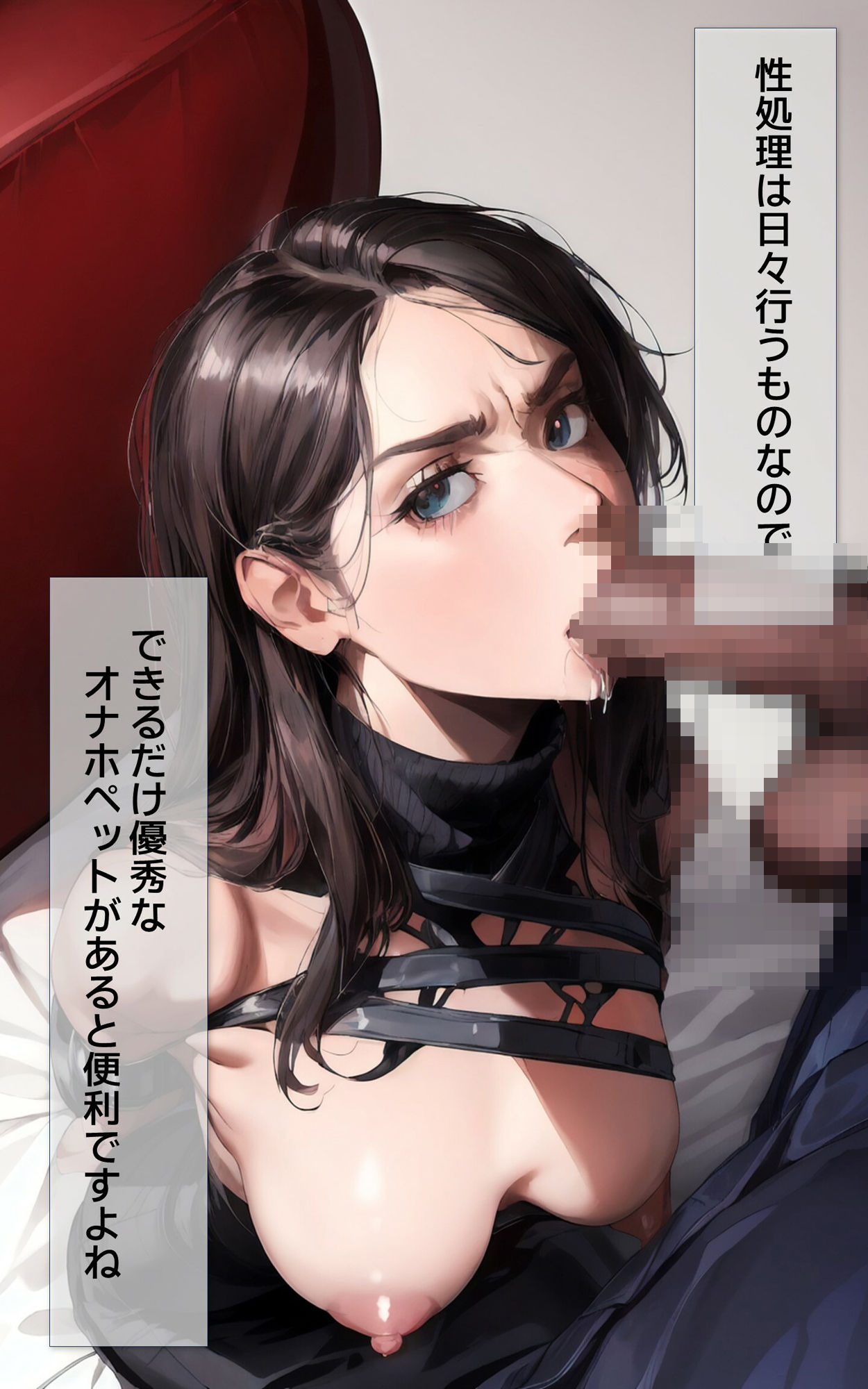 サンプル画像5:オナホペットへのしつけ方1、気の強い先輩上司編(C.C.WORKS) [d_414580]