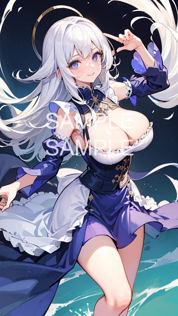 サンプル画像1:美女。メイドファッションAIイラスト集(ラテ) [d_414596]