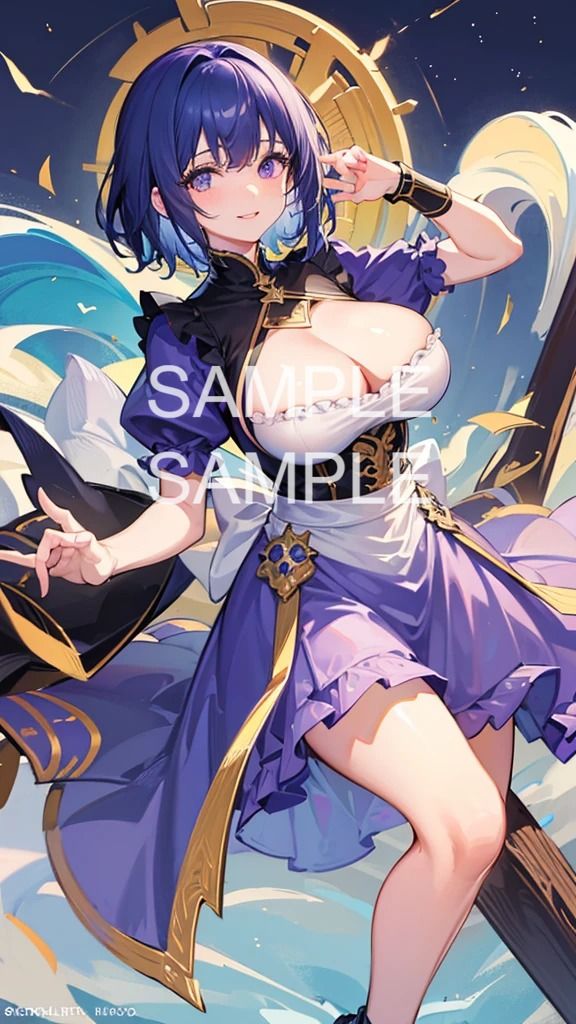 サンプル画像5:美女。メイドファッションAIイラスト集(ラテ) [d_414596]