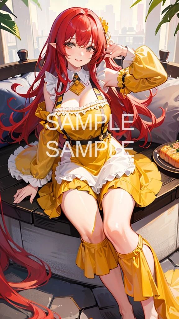 サンプル画像6:美女。メイドファッションAIイラスト集(ラテ) [d_414596]