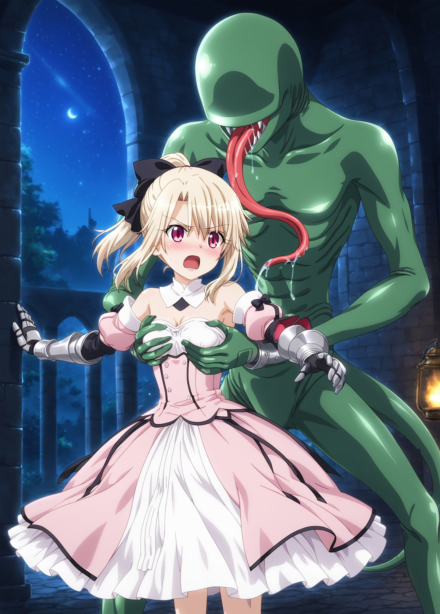 サンプル画像1:辱められたヒロイン達 vol.4(絵心あいのAI生成アトリエ) [d_414599]